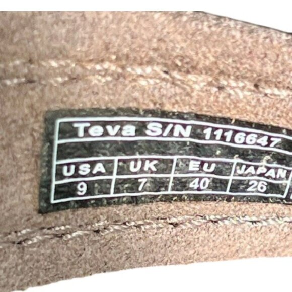 Teva Tirra Sustainable Strappy Sandal - Solid Black/Gray - 9 - Picture 9 of 9